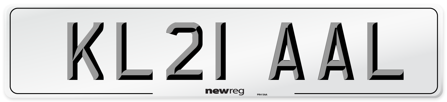 KL21 AAL Number Plate from New Reg